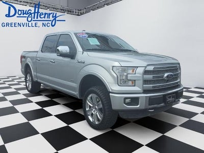 2016 Ford F-150 4WD SuperCrew 5-1/2 Ft Box Platinum