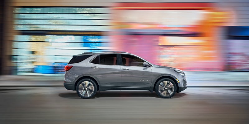 2023 Chevrolet Equinox at Doug Henry Chevrolet GMC driving fast