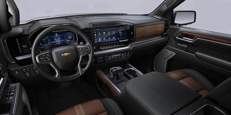 Chevrolet Silverado 1500 at Doug Henry Chevrolet GMC interior cabin