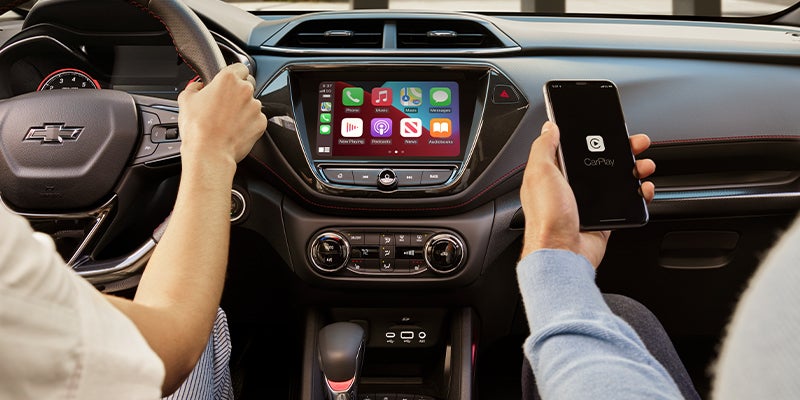 Chevrolet Trailblazer at Doug Henry Chevrolet GMC dashboard
