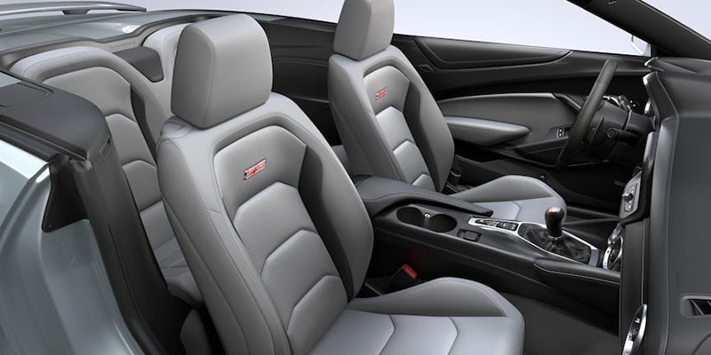 2024 Chevrolet Camaro at Doug Henry Chevrolet GMC front seats