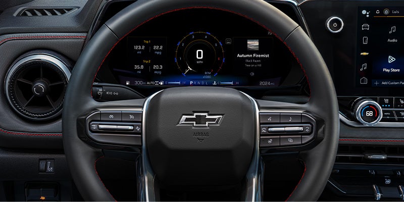 2024 Chevrolet Colorado steering wheel