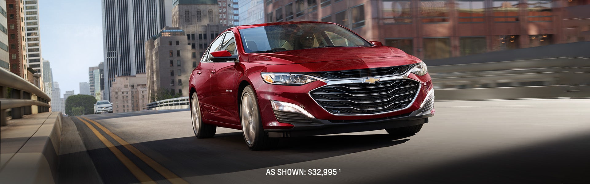 2024 Chevrolet Malibu in red