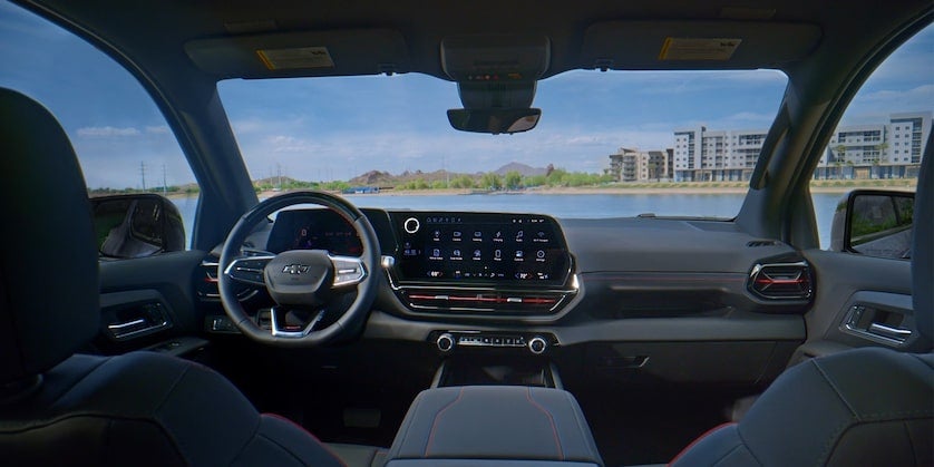 Chevrolet Silverado EV interior cabin