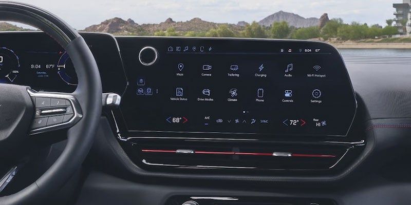 Chevrolet Silverado EV dashboard