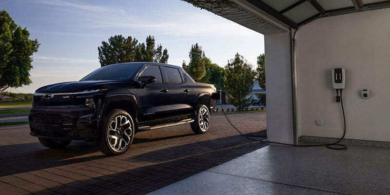 Chevrolet Silverado EV charging