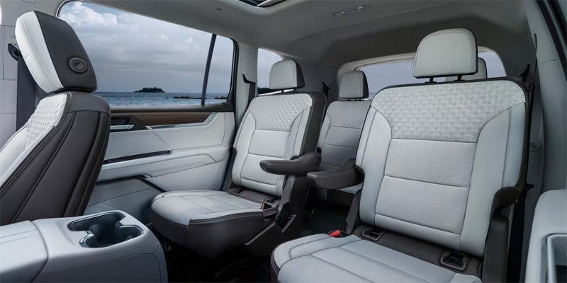 GMC Acadia at Doug Henry Chevrolet GMC rear seats