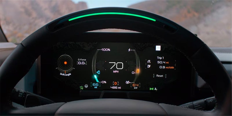 2024 GMC Hummer EV Pickup dashboard