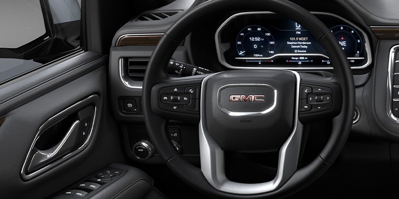 2024 GMC Yukon XL from Doug Henry Chevrolet GMC steering wheel