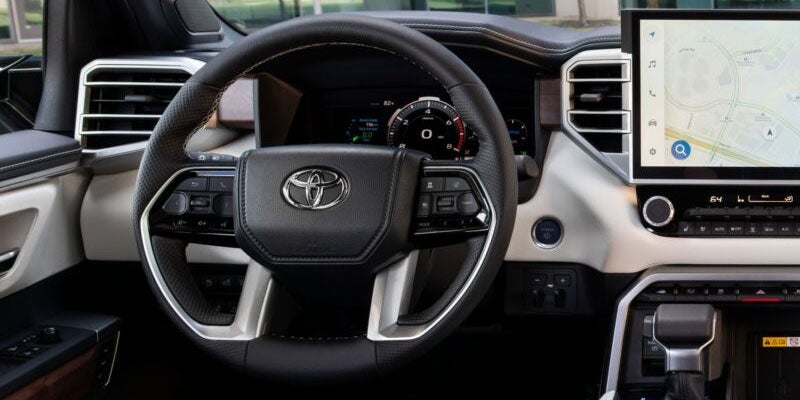 toyota sequoia interior dash img